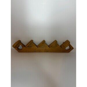 Vintage Hearts Hanging Wooden Shelf